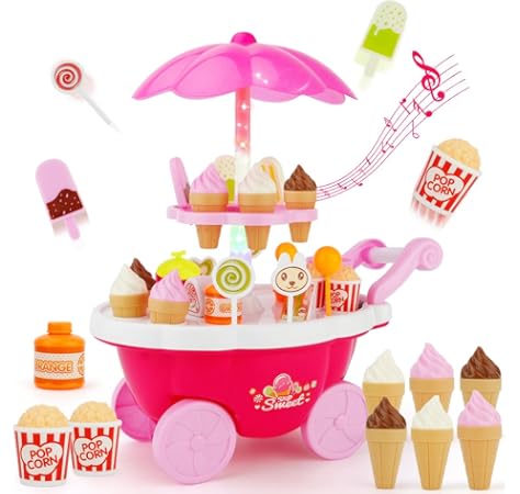 ice cream cart pretend play
