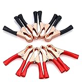 URBEST® 30Pcs Black Red 50A Spring Loaded Car Auto