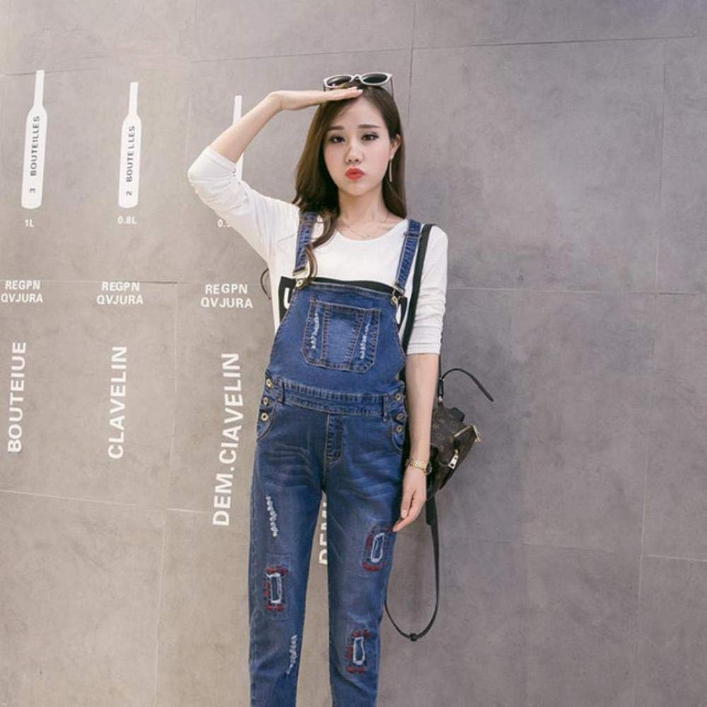 denim jumpsuit maternity