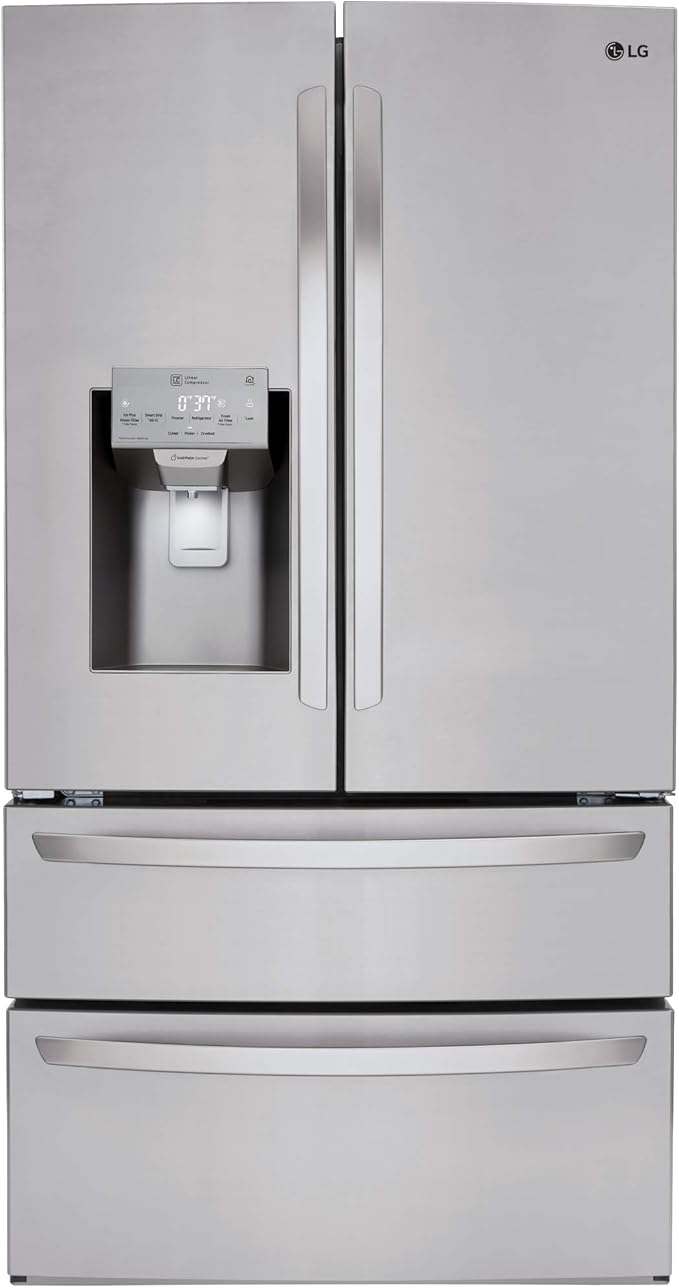 lg lmxs28626s 28 cu ft 4 door french door refrigerator stainless steel