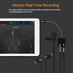 Cubilux 3.5mm Headphone Microphone Combiner, 3.5mm