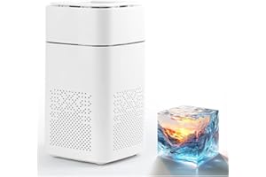 Ludnsghsjk Resin Crafting for Epoxy, Smart Air Quality Display, H11 HEPA Filter, 3-Layer for Dust, Odor& Particles