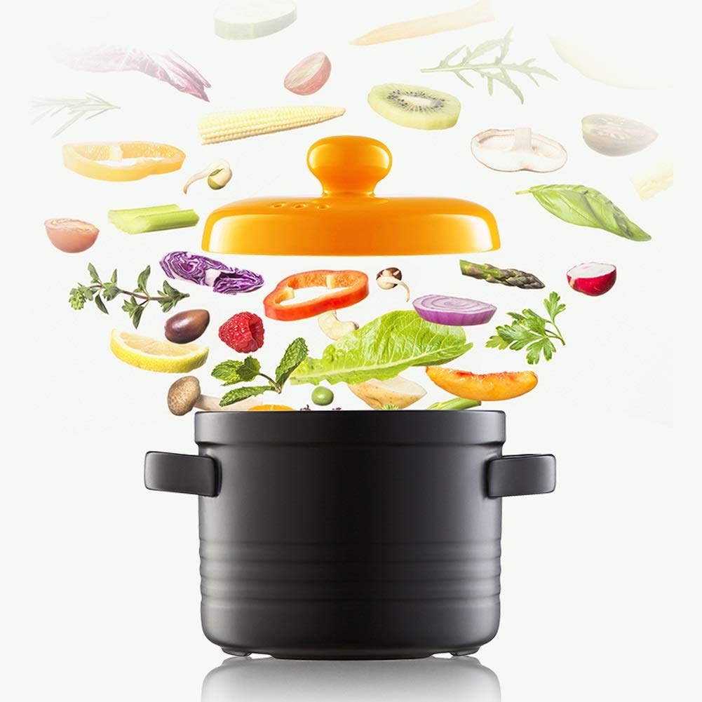 DUDDP - Cacerola de cerámica para Cocina (600 Grados, Alta ...