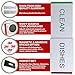 Glide Signs Dishwasher Magnet Clean Dirty Sign - Premium Metal Magnetic Dishes Indicator Improved Slider Locks - Best Kitchen Gadgets in Home Office Organization - Magnets Work on All Dishwashers