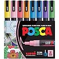 Posca Acrylic Paint Marker Set, Glitter, Assorted