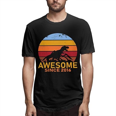 Amazon Co Jp Awesome Since 16 メンズ 綿 半袖 Tシャツ 夏服 シンプル オリジナル ファッション トップス Sから6xlまで 3色展開 服 ファッション小物