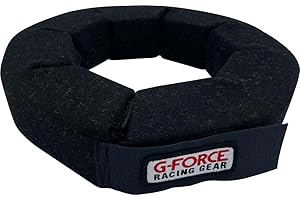 G-FORCE RACING GEAR G-Force 4122LRGBK Black Large SFI Helmet Support