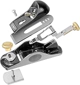 Stanley 6.25 inch Fully Adjustable Block Plane with Storage Pouch view 2