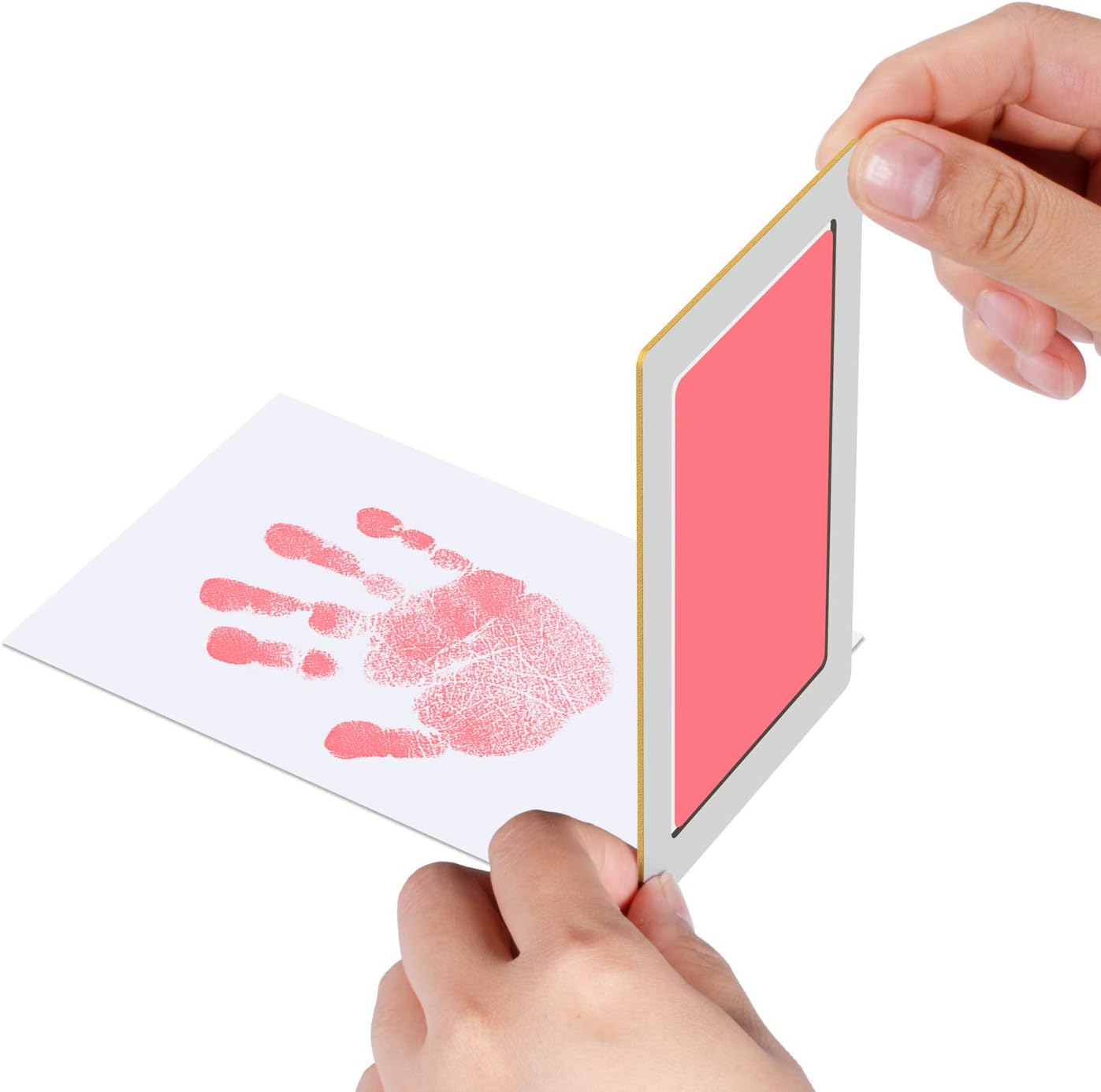 赤ちゃん 手形 足形キット 手形 インク Pchero 手形スタンプ 6 12月赤ちゃん対応 汚れないインク 手形 インクタッチなし 特別インクパッド 無毒で安全 ペット 愛犬 猫 ベビーフレーム記念品 ベビーフレーム ギフト インクパッド 手形スタンプ 手形 Amazon