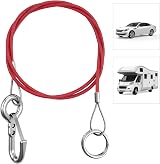 URAQT Breakaway Cable Steel 1m 4mm Wire Towing Caravan Break Away view 5