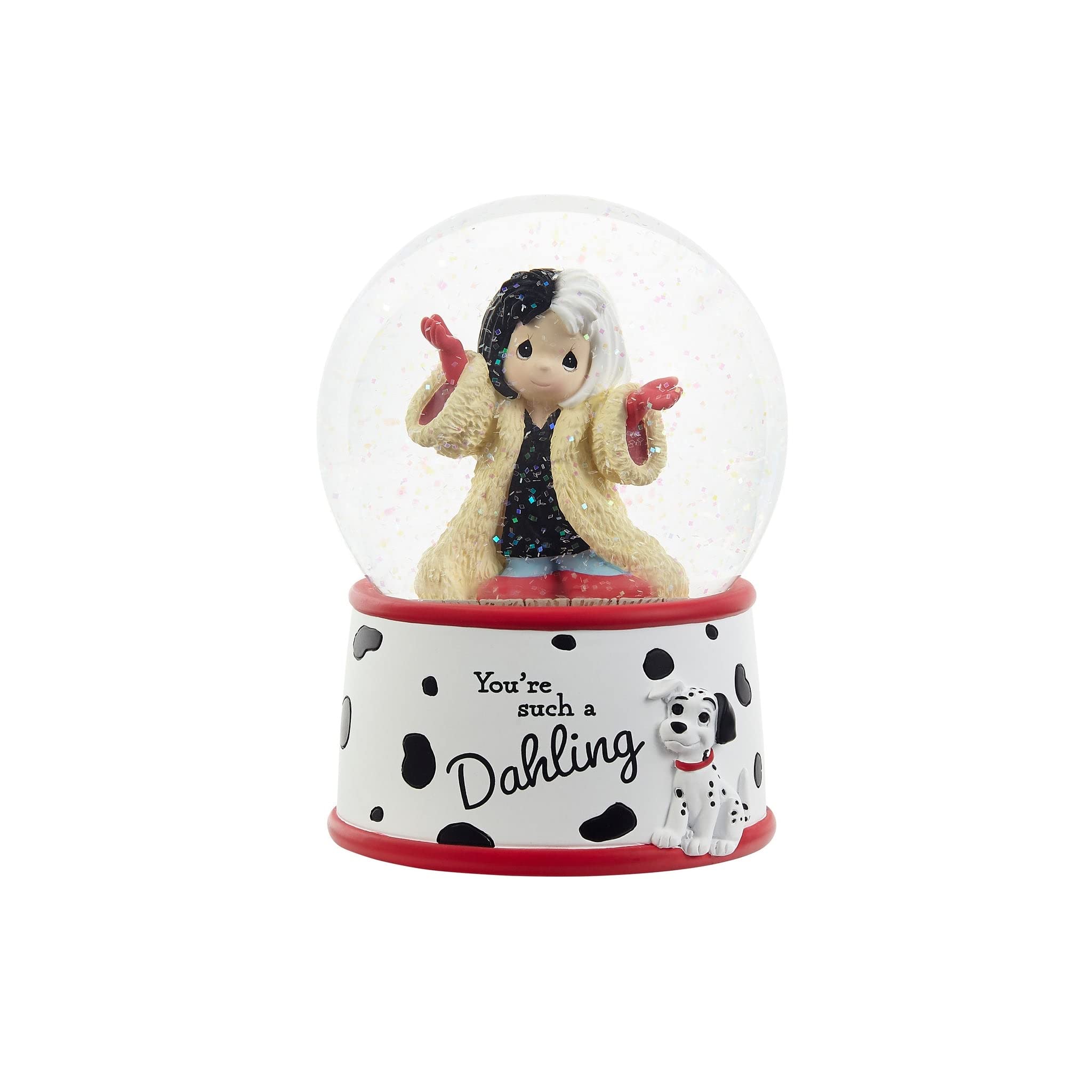 You’re Such A Dahling Disney Cruella De Vil Musical Snow Globe