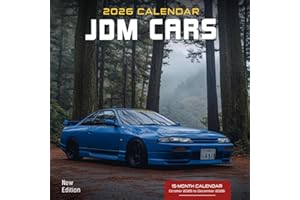 JDM Cars 2026 Calendar