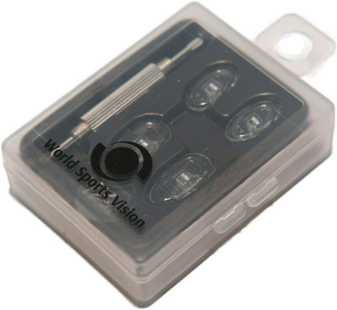 Eyeglass Repair Kit for Screw Nose Pads for Eyeglass Frames Flat Head Glasses/Screwdrivers 6 Screws and 2 works of 2 Inner Tube Nose Pads - Image 3