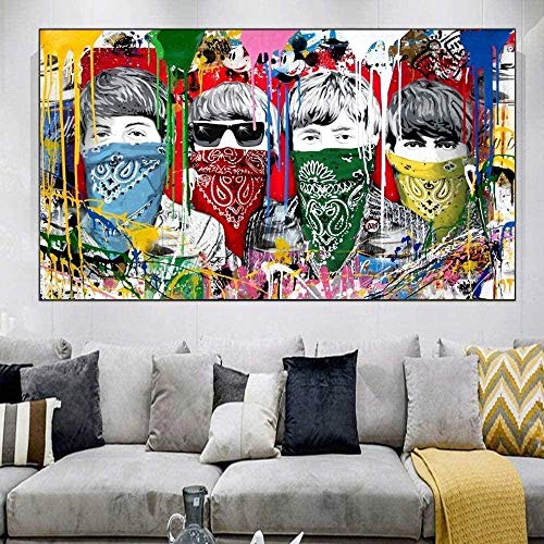 JDFKK Puzzles 1000 Pièces Beatle Puzzles Adultes Aquarelle Graffiti Peinture Puzzles en Bois Enfants Adolescents Famille… - Les Beatles, Paul McCartney, John Lennon, RIngo Starr, George Harrison JDFKK Puzzles 1000 Pièces Beatle Puzzles Adultes Aquarelle Graffiti Peinture Puzzles en Bois Enfants Adolescents Famille…