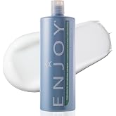 Enjoy Therapeutic Volumizing Shampoo, Scalp Stimulating and Thickening Cleanser for Fine or Thinning Hair, Peppermint, Tea Tree, and Niacin Formula, pH 4.5&ndash;5.5, 33.8 Fl Oz