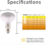 DERNORD Reptile Heat Lamp Bulb 150W Basking E27 2 Pack Daylight UVA UVB view 2