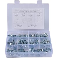 Kit Assortito Morsetti Per Tubi - 50/75/115 Pezzi - Tubo Acqua, Aria E Carburante