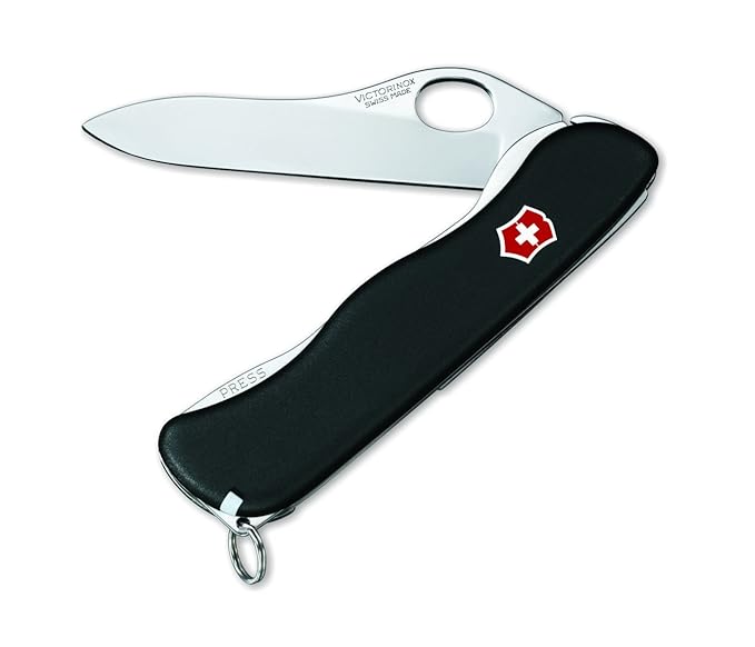 Victorinox Swiss Army OneHand Sentinel NonSerrated Pocket Knife Review