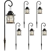 GOODSMANN Landscape Lights Outdoor Low Voltage Landscape Lighting Kits 6PK Path Lights 1.1W 32 Lumen 2900K Warm White Metal P