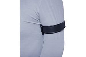 QUYUWOWO Armband Leather Harness for Man Adjustable Armband Harness Belt