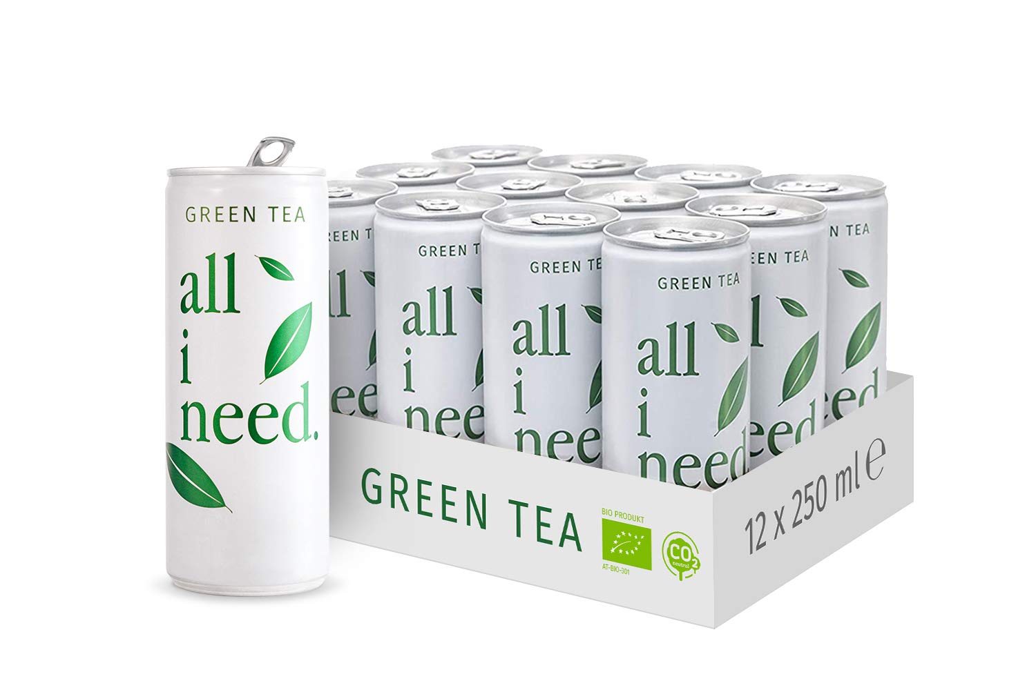 all i need. Green Tea, 12er Pack (12 x 250 ml), 50166245000000 Amazon.de Lebensmittel & Getränke