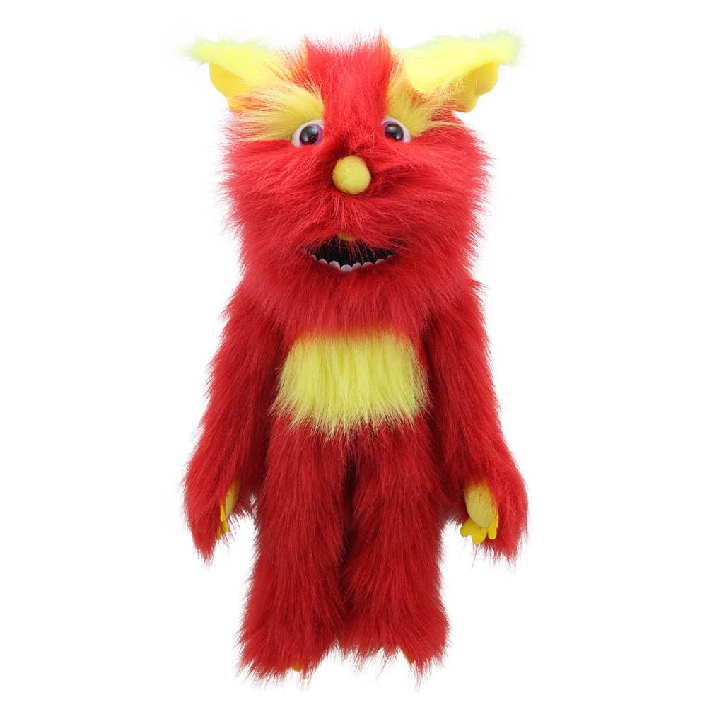 The Puppet Company - Monsters - Red Monster Hand Puppet - 56cm - PC007713
