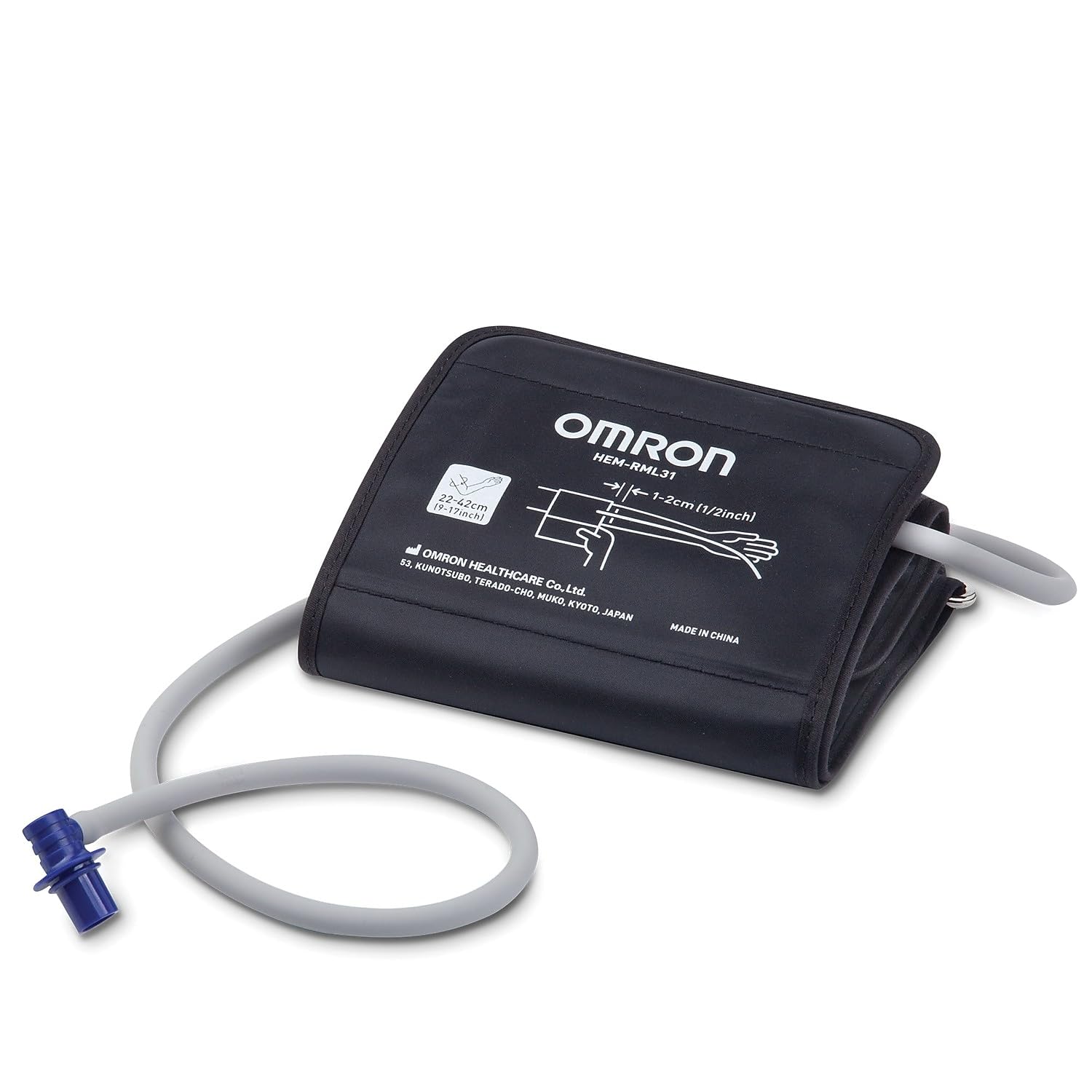 Photo 1 of Omron Wide Range Blood Pressure Monitor D-Cuff, 9" to 17" (HEM-RML31-B)