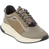 BOSS Mens Modern Knit Structure Running Sneaker