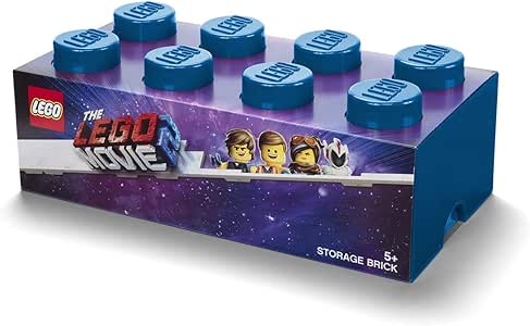 Caja de Almacenamiento Lego Movie 2 de 8 espigas: Amazon.es: Hogar