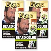Bigen Men&rsquo;s Beard Color 103 Dark Brown - 3 Pack