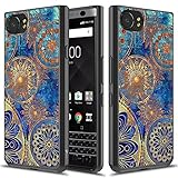 BlackBerry KEYone Case, BlackBerry DTEK70 / Mercury Case, NageBee Design Premium [Ultra Slim Thin] Scratch Resistant TPU Rubber Hard Cover Case For BlackBerry KEYone/Mercury/DTEK70 - Gear Wheel