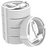 Kobilar USB C to USB C Cable Fast Charging, 5-Pack 3ft USB C Charging Cable for iPhone 17 ProMax, 65W C to C Cable for iPhone