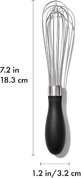 OXO Good Grips Mini Whisk 7.25" Stainless Steel view 7