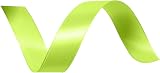 Vaessen Creative Satin Ribbon Appel Green 3mm x 100m Double-Sided Shine view 2