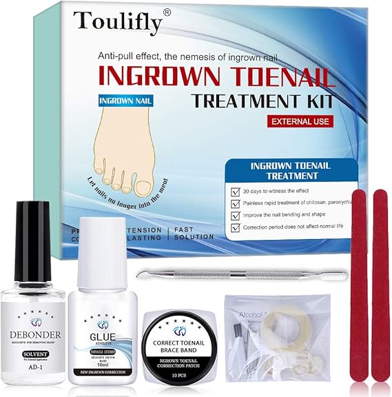 Ingrown Toenail Treatment,Ingrown Toenail Corrector,Nail Correction Stickers,Ingrown Toenail kit