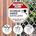 Video Surveillance Sign, Surveillance Sign, 12x12 Inches, Rust Free .040 Aluminum, Fade Resistant, Made in USA