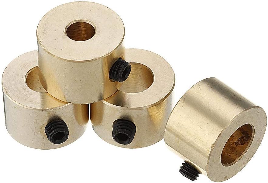 6/8/9/10mm Brass Depth Stop Collar Twist Drill Bit Shaft Ring