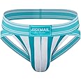 JOCKMAIL Mens Jockstrap Underwear Wide Belt Athletic Supporter Mens Thongs Sport Underwear Jock Strap