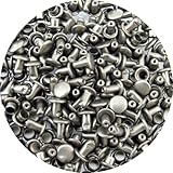Springfield Leather Company's Antique Nickel Plate Extra Small Double Cap Rivets 100pk