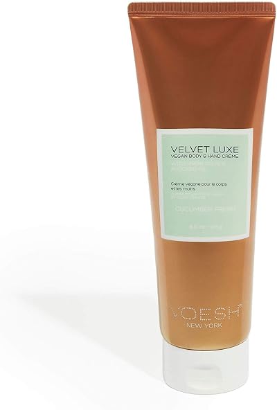 VOESH Velvet Luxe Vegan Cucumber Fresh Hand Body Lotion 8.5 oz Hydrating