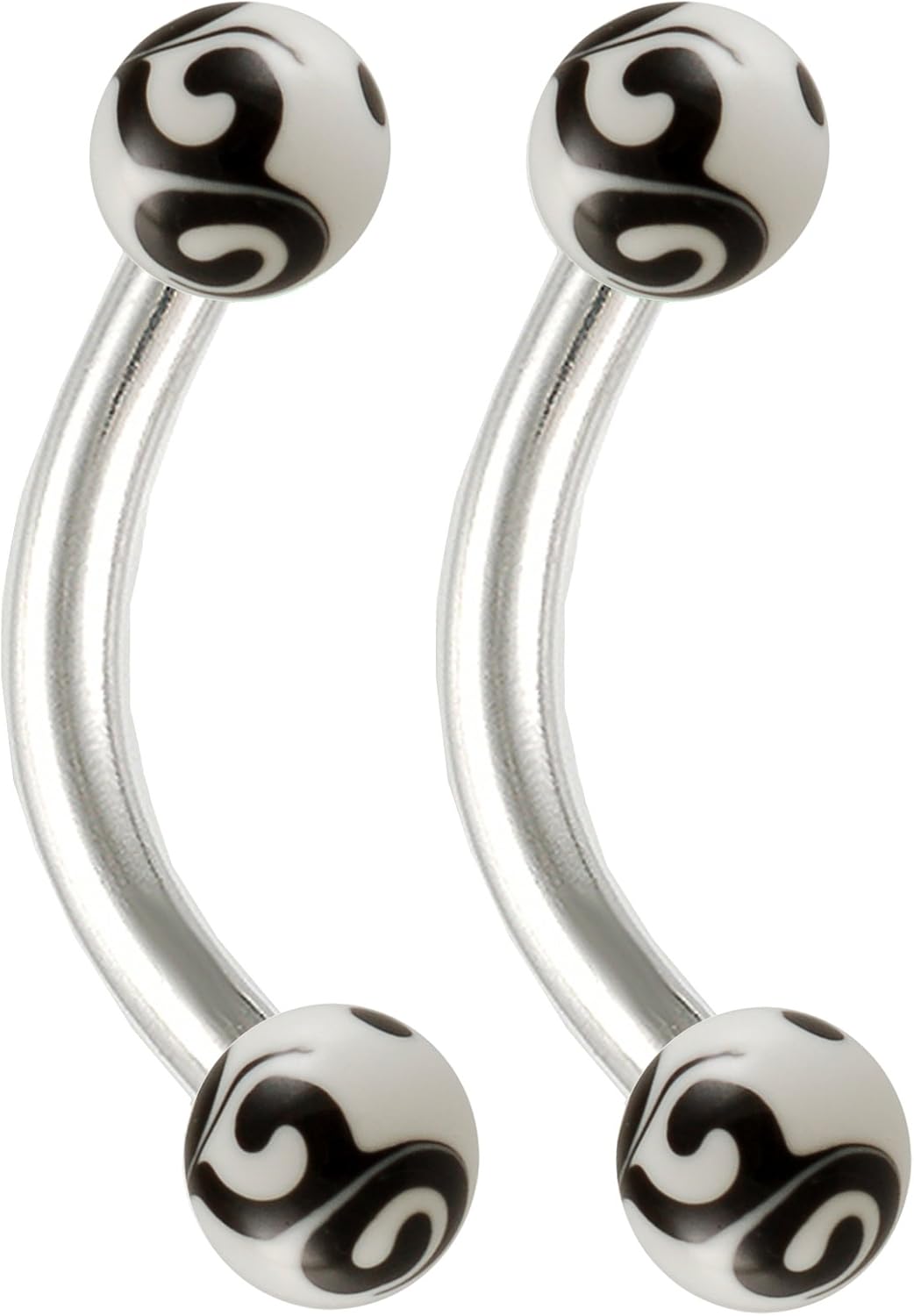 bodyjewellery Rook Curved Barbell Tragus Cute Small Eyebrow