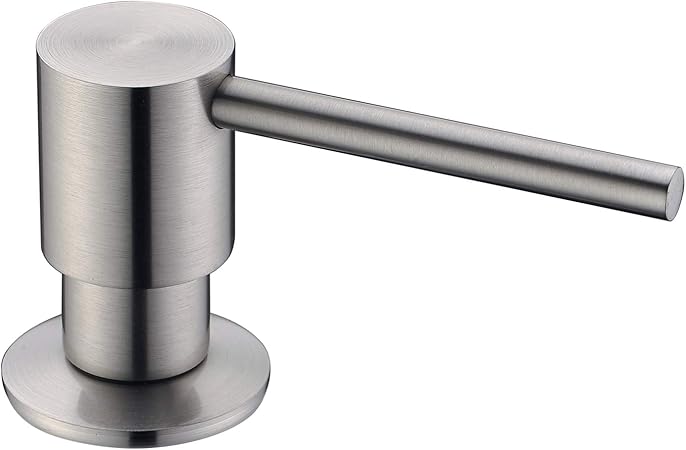 Gicasa Brass Commercial Built In Undermount Soap Dispenser