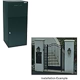dVaultCollection Vault DVCS0023 Secure Collection and Package Drop with Removable Tote (Black)