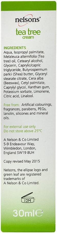 Nelsons Tea Tree Cream (30ml) - Image 4
