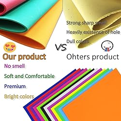 84PACK Foam Craft Sheets 8.5x5.5 inch Eva Color