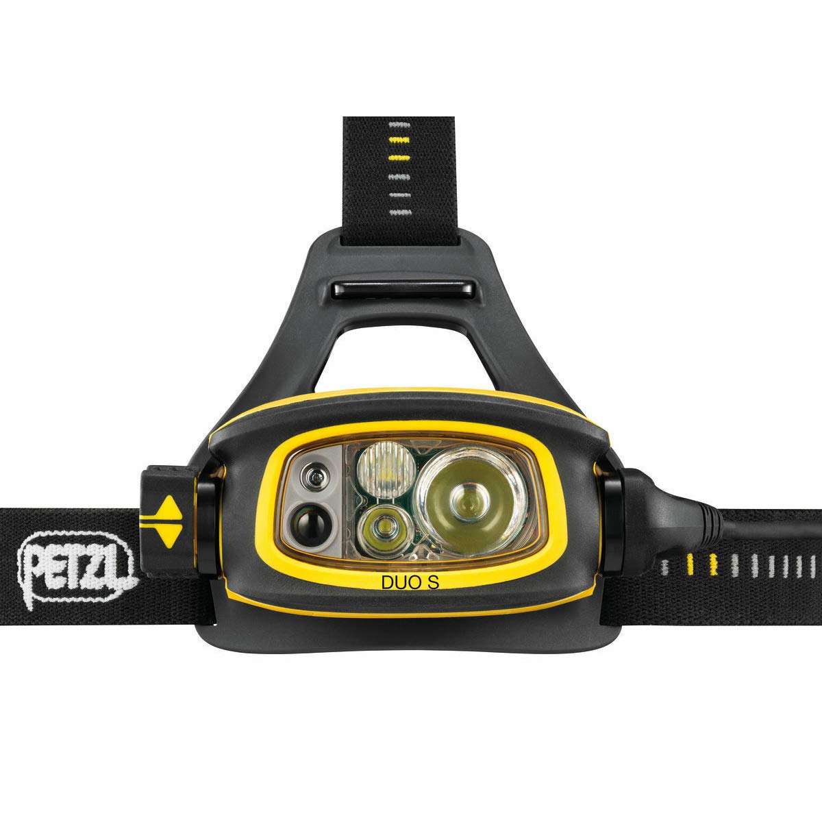 PETZL, Duo S (Uk), Headlamp, Black/Yellow, One Size, Unisex-Adult