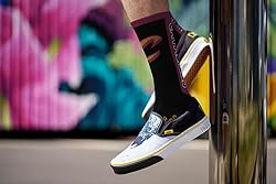 For Bare Feet NBA CLEVELAND CAVALIERS MVP Crew Sock