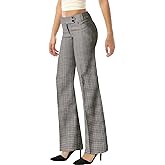 MixMatchy Women's Ultra Stretch Lux Comfort with Flex Motion Bootcut Dress Pants Work Business Office Trousers
