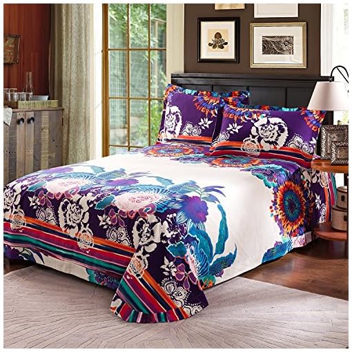 FADFAY Bohemian Ethnic Style Bedding Chic Boho Bedding American Country