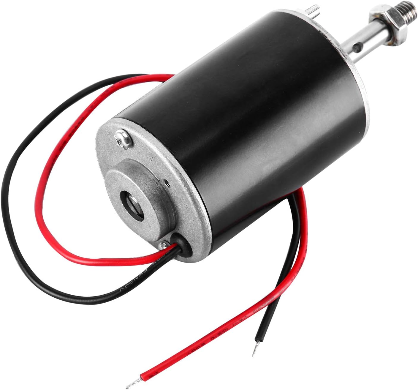 YaeGarden 12V 30W High Speed CW/CCW Permanent Magnet DC Motor Electric Micro Speed Reduction Geared Motor For DIY Generator (DC 12V 3000RPM) - - 
